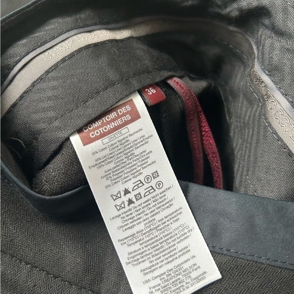 Comptoir des cotonniers linen wide leg ankle pant - Picture 10 of 12